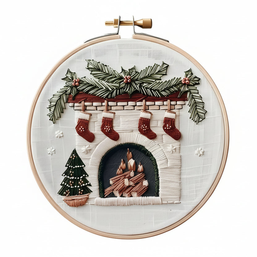 Christmas Embroidery KIT