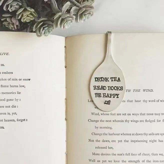 Spoon Book Mark Carving Bookmark
