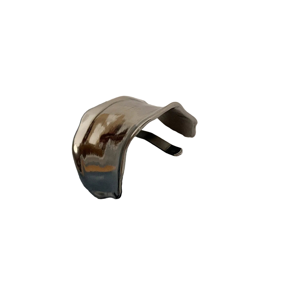 Glossy Metal Ponytail Clip