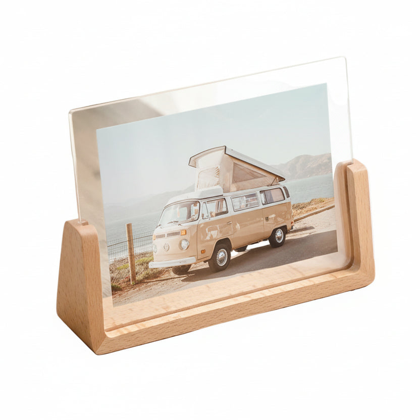 Acrylic Solid Wood Photo Frame
