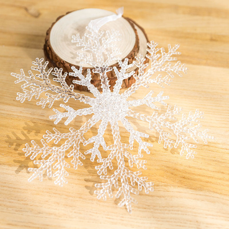 Transparent Acrylic Snowflake