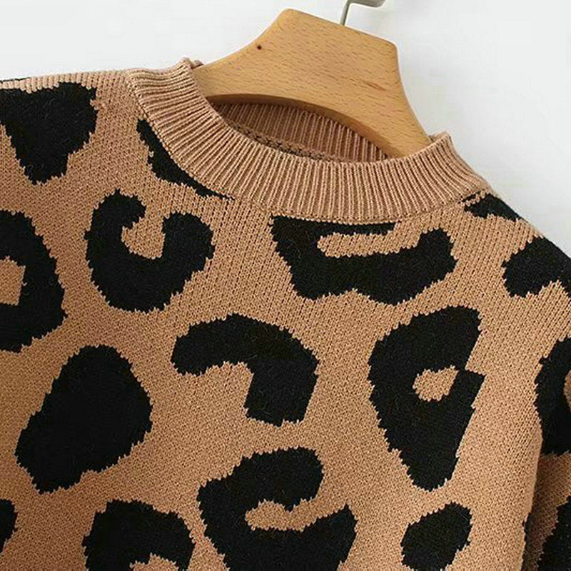 Leopard Print Jumper