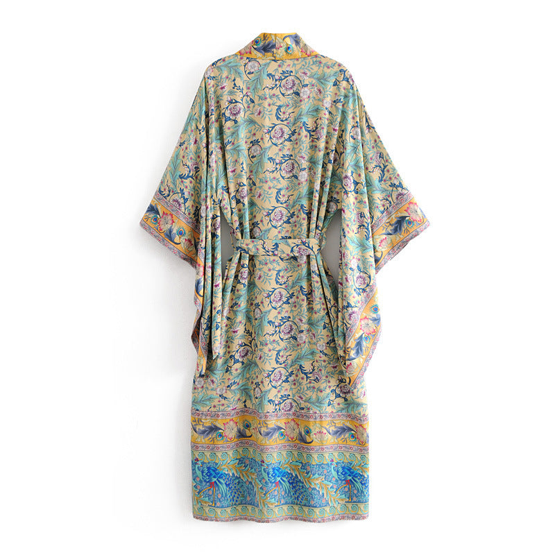 Women Print Kimono