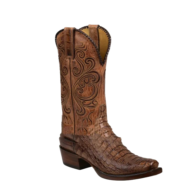Crocodile Cow Boy Boots