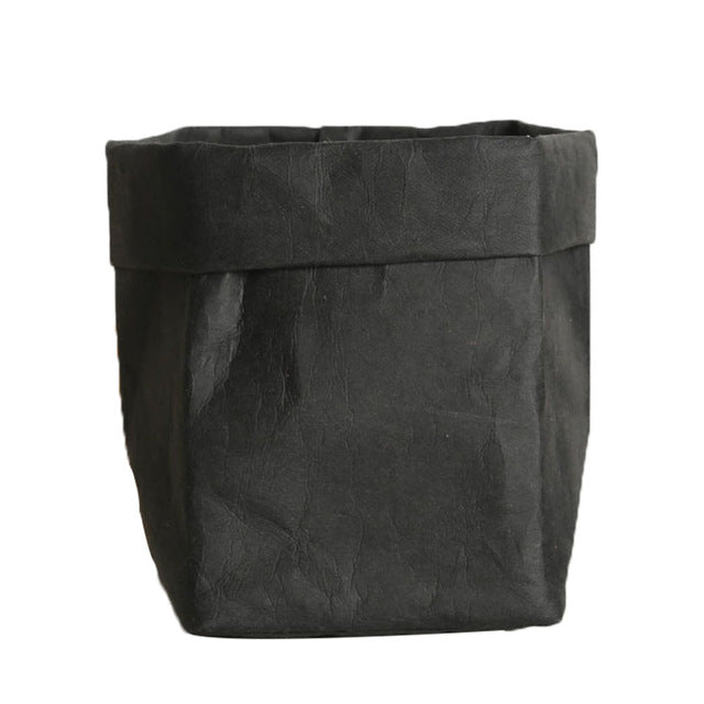 Washed Kraft Paper Flower Pot