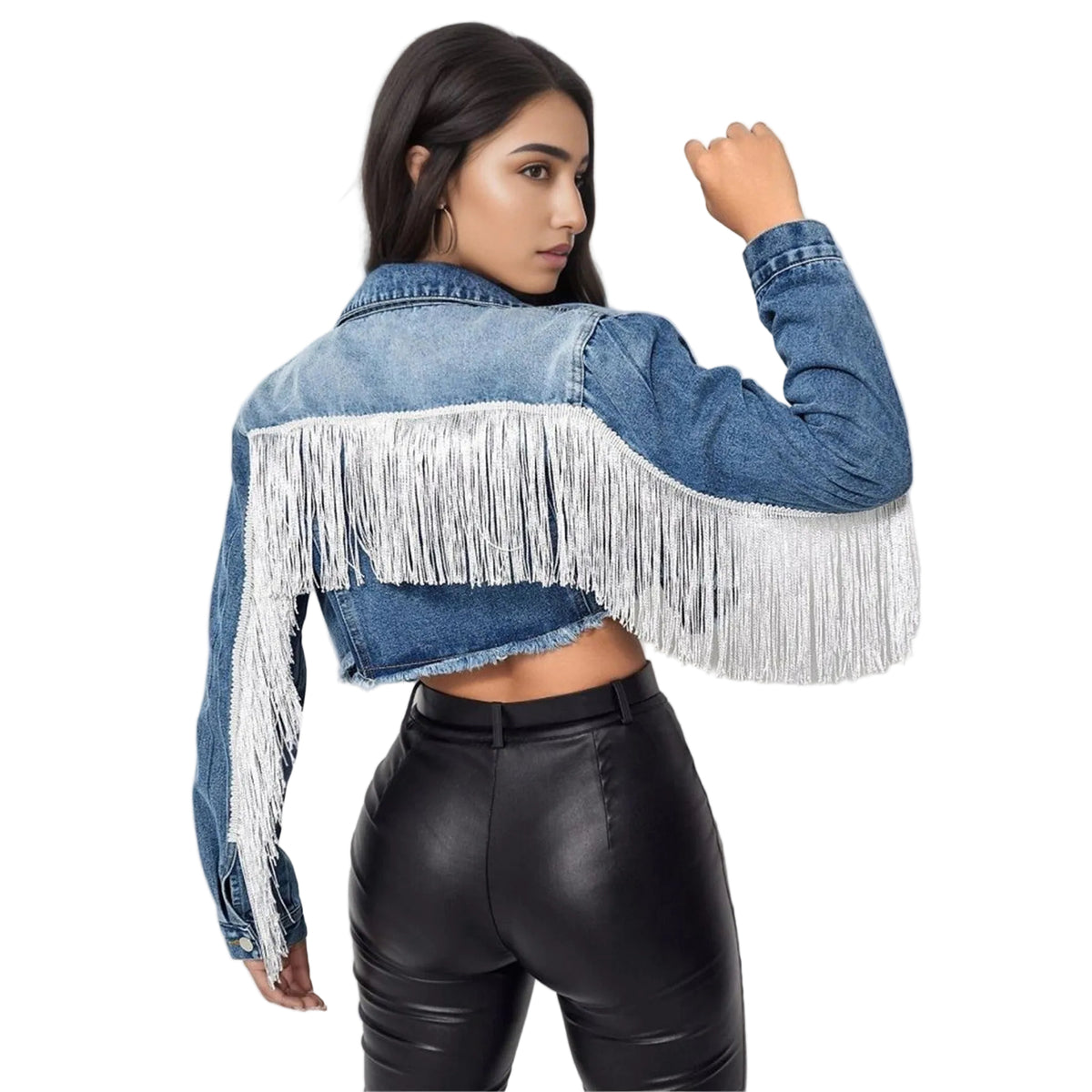 Tassel Denim Jacket