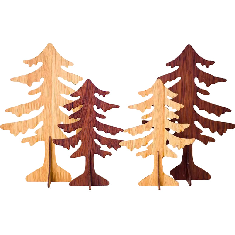 Wooden Crafts Christmas Elk Ornaments