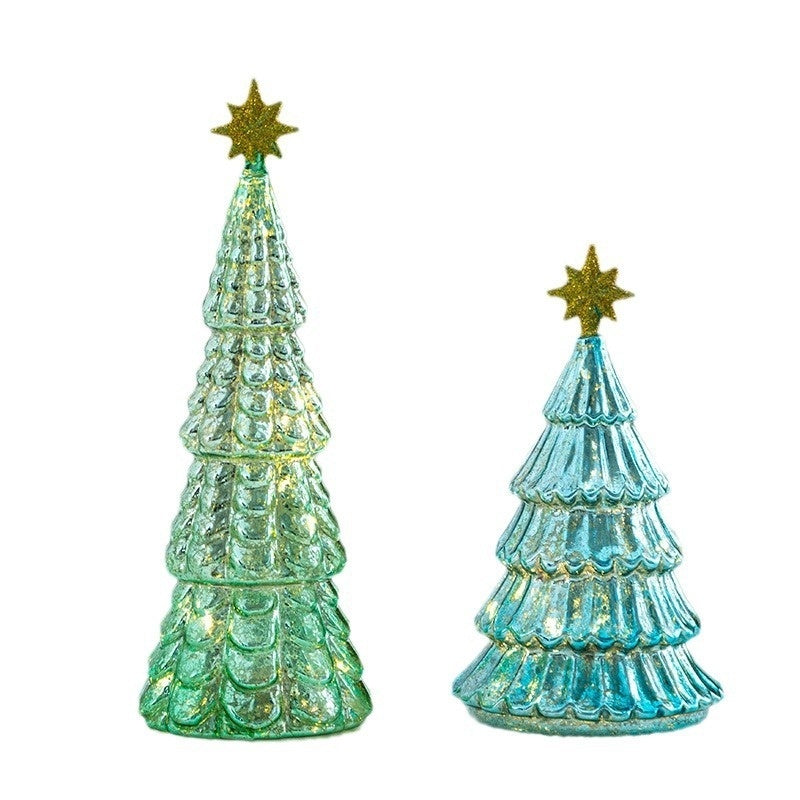 Crystal Glass Christmas Tree Ornament