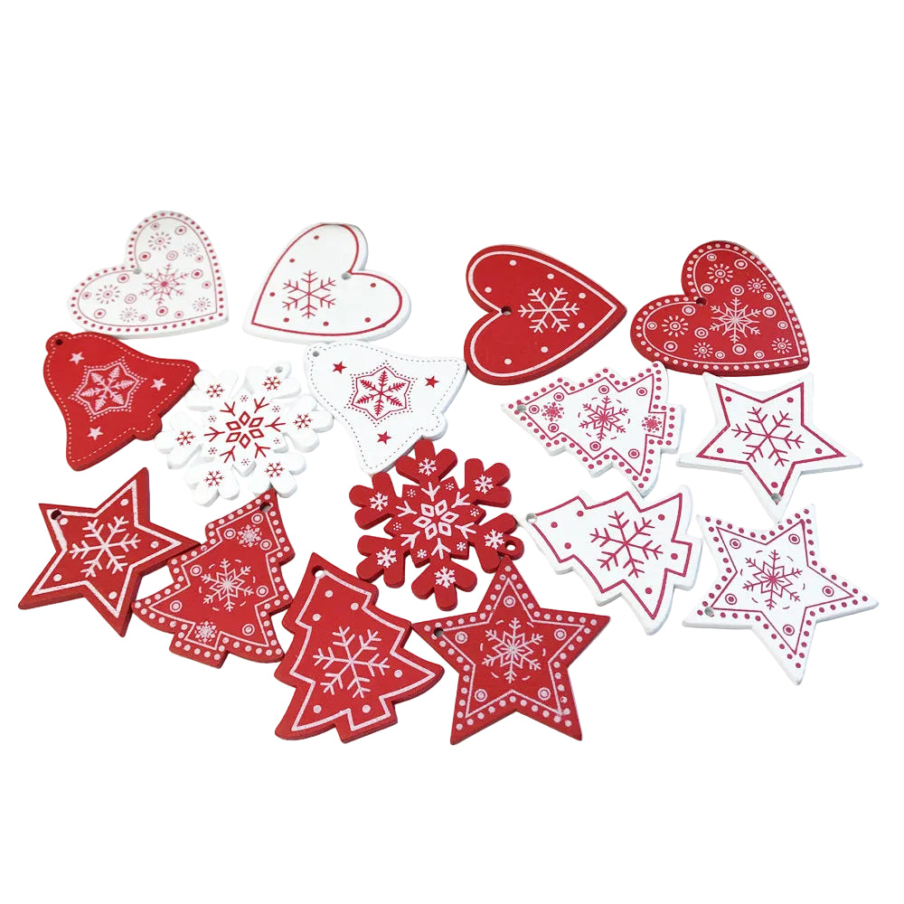 Wooden Christmas Pendants