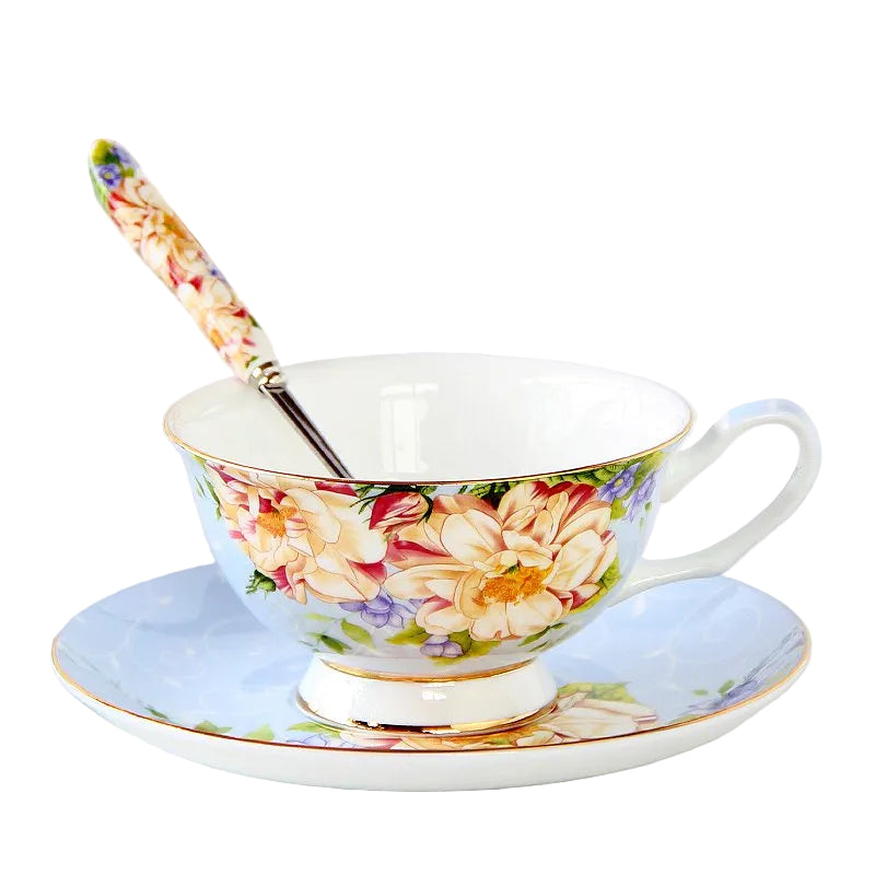 porcelain cup and saucer