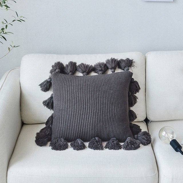 Fringe Side Pillow