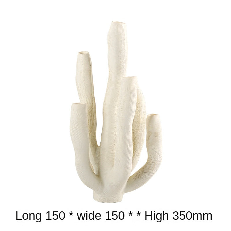 Modern Art Texture Coral Abstract Ornament