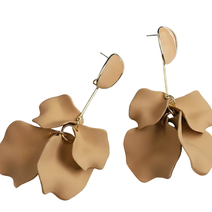 Flower Drop Earring