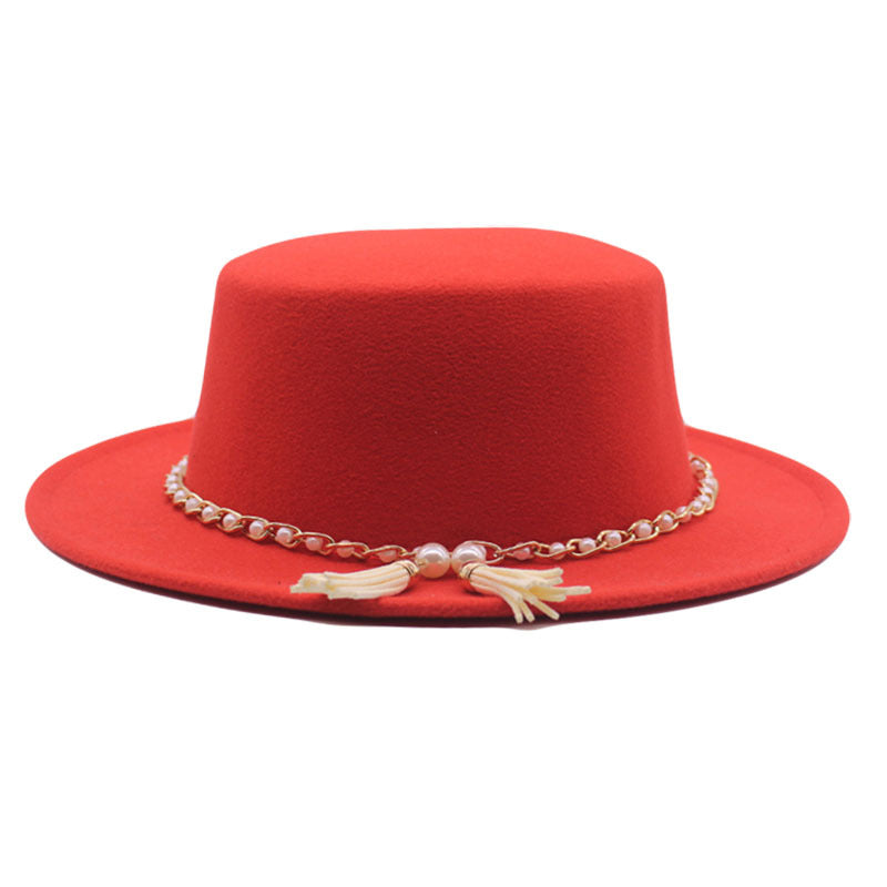 Flat Brim Hat