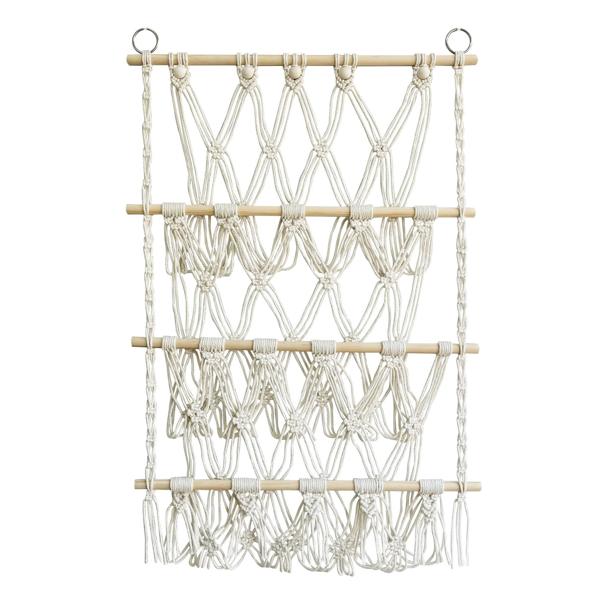 Macramé Wall Storage