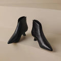 French-style Kitten-heeled Chic Ankle Boots
