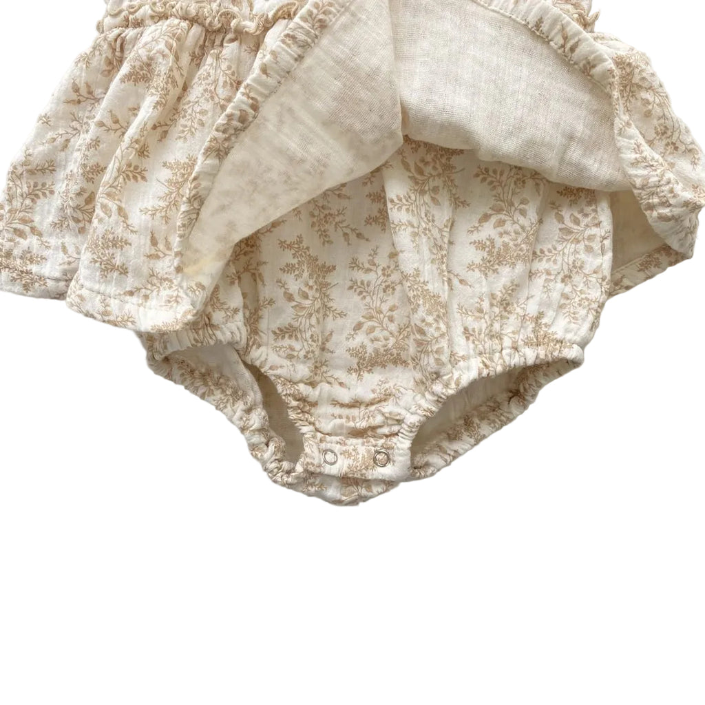 Crepe Printed Baby Rompers