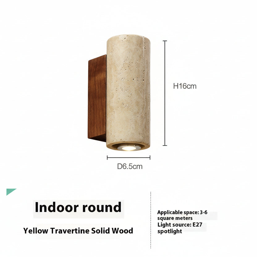 Stone Wall Lamp