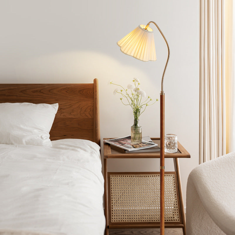 Solid Wood Floor Lamp