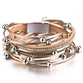 Multi-Layer Pu Leather Bracelet