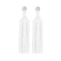 Bohemian Hand-Woven Rope Knot Tassel Earrings