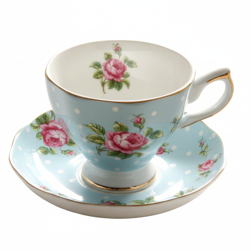 porcelain cup and saucer
