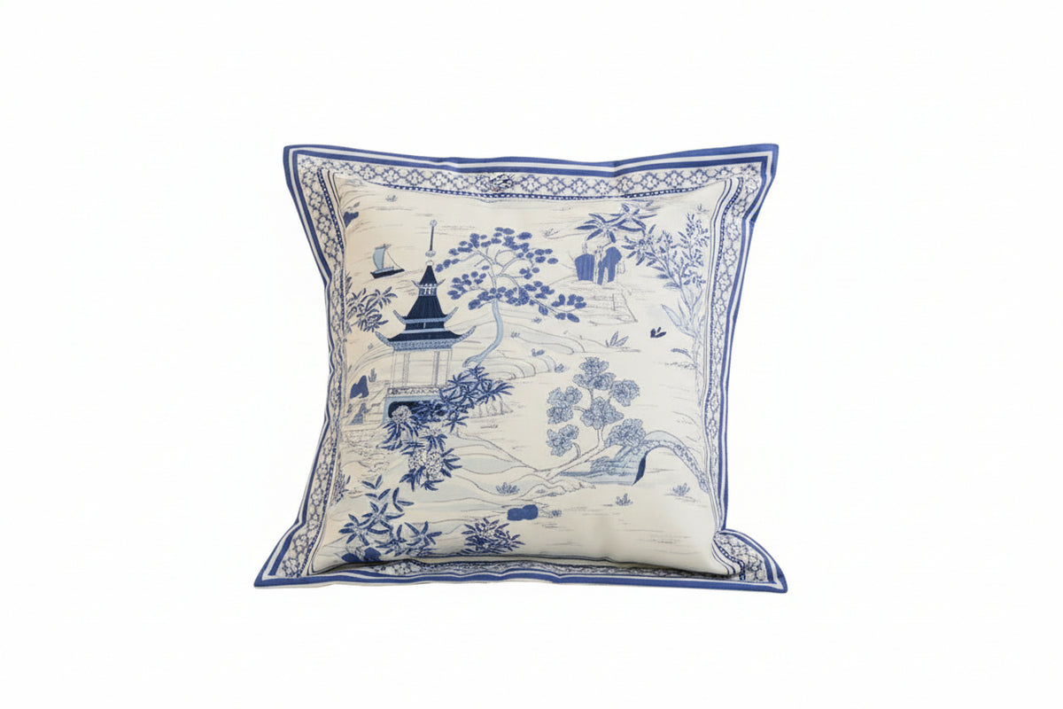Vintage Living Room Rustic Luxury Pillow