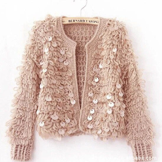 Tassel Mohair Cardigans