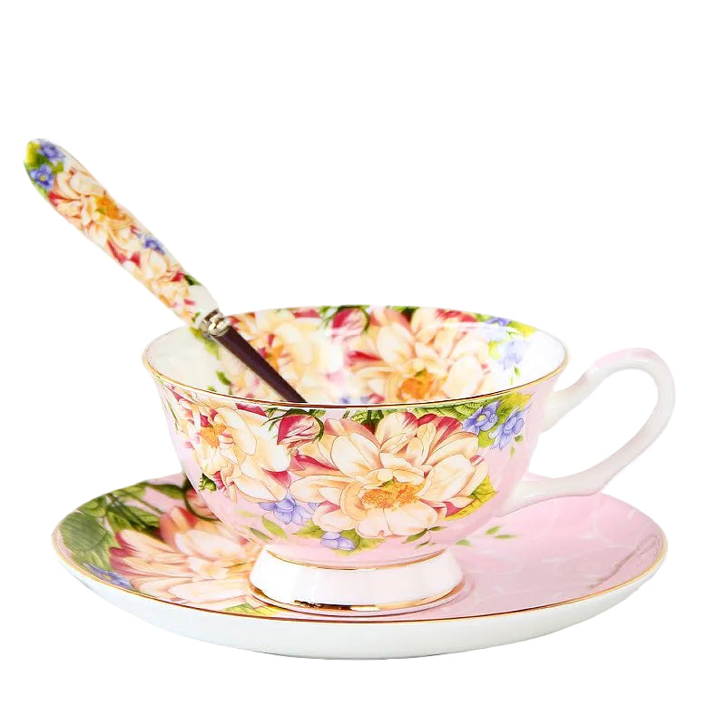porcelain cup and saucer