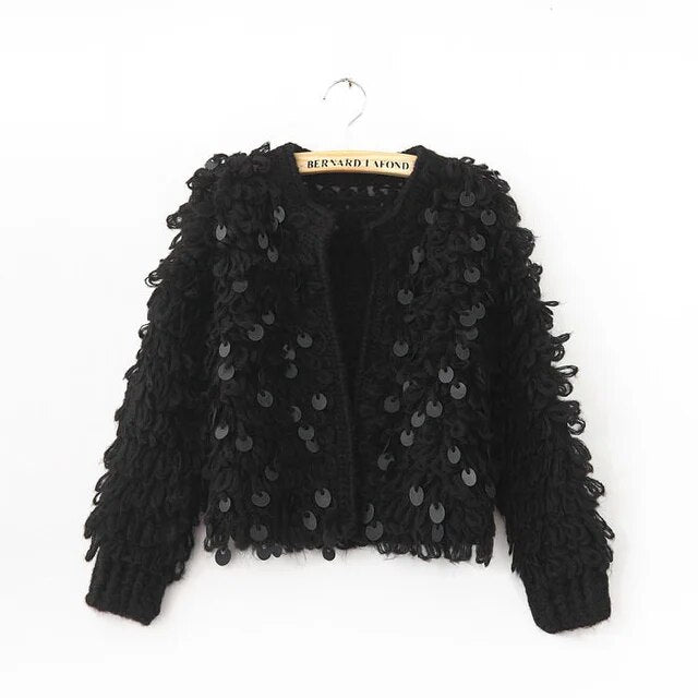 Tassel Mohair Cardigans