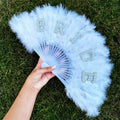 Bride Feather Fan