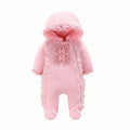 Baby hooded romper