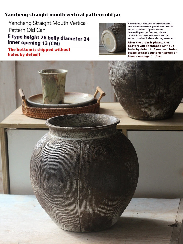 Handmade Coarse Pottery Vase