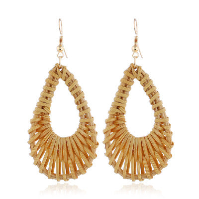 Bamboo Hollow Earrings