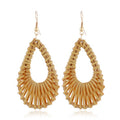 Bamboo Hollow Earrings