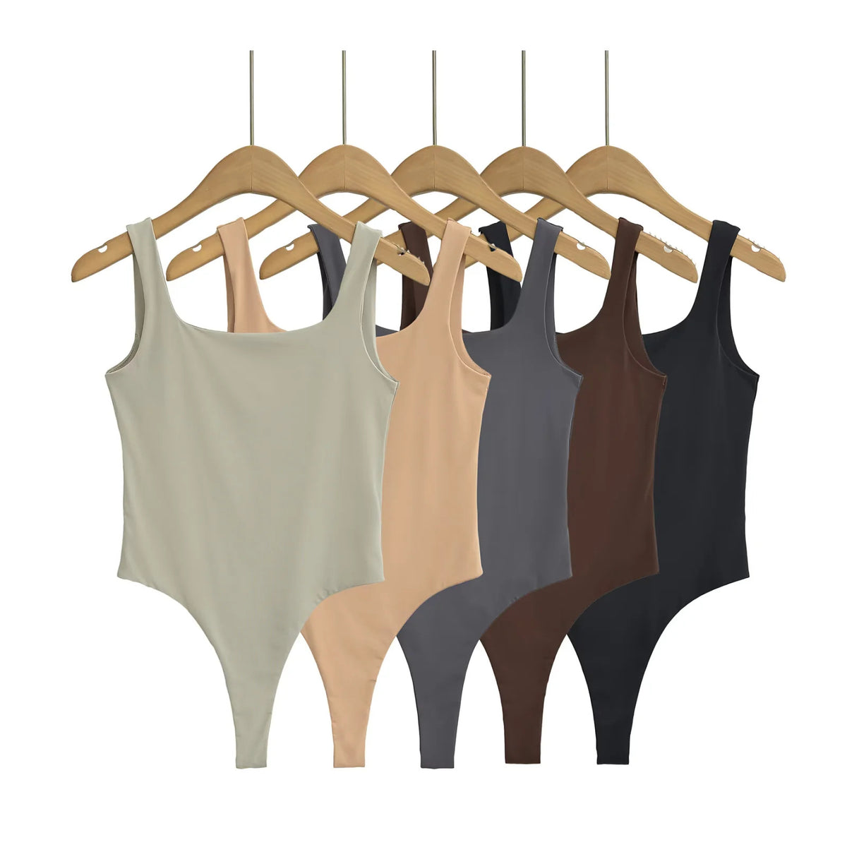 Square collar sports camisole vest