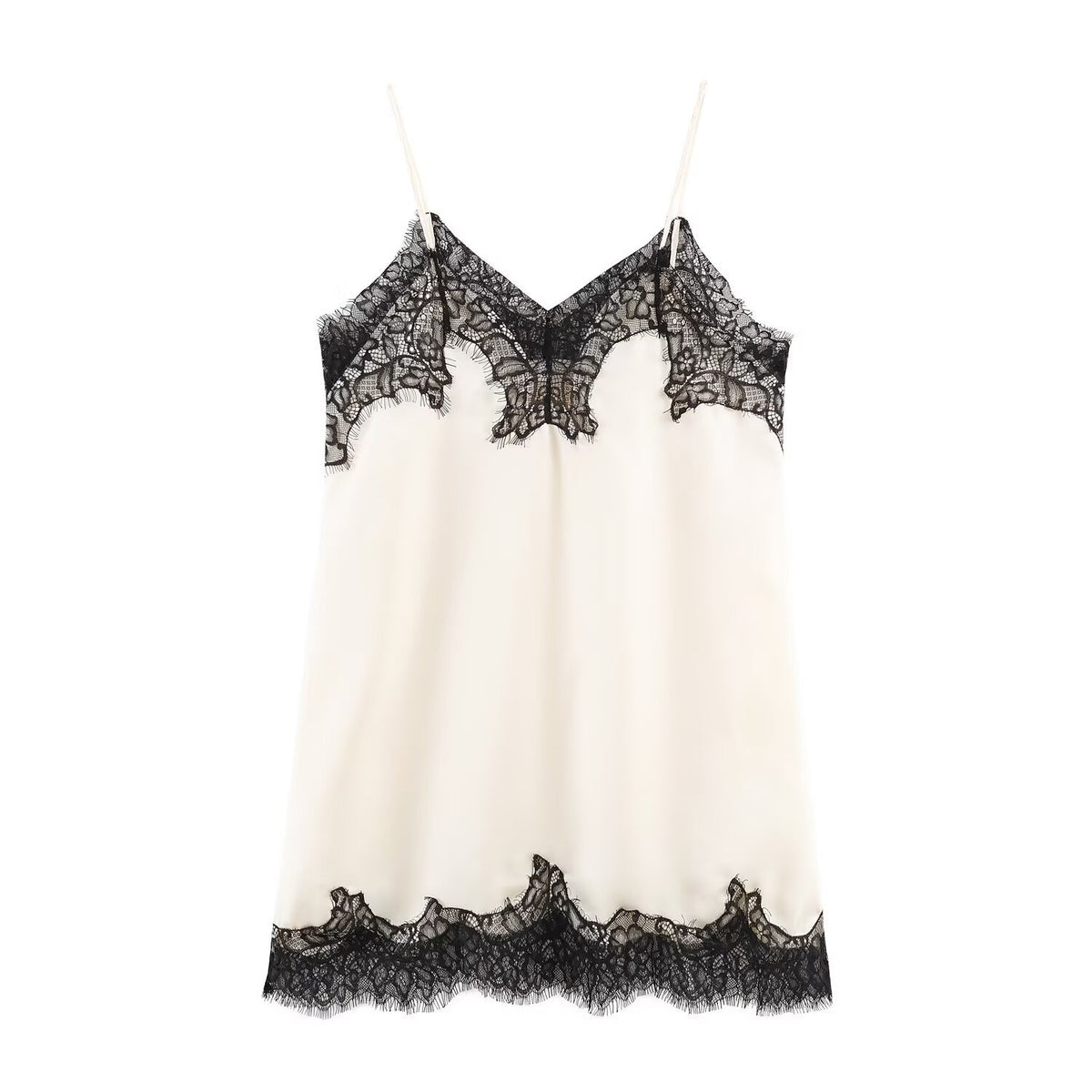Lace Satin Cami