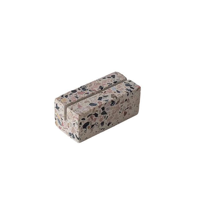 Terrazzo Postcard Holder
