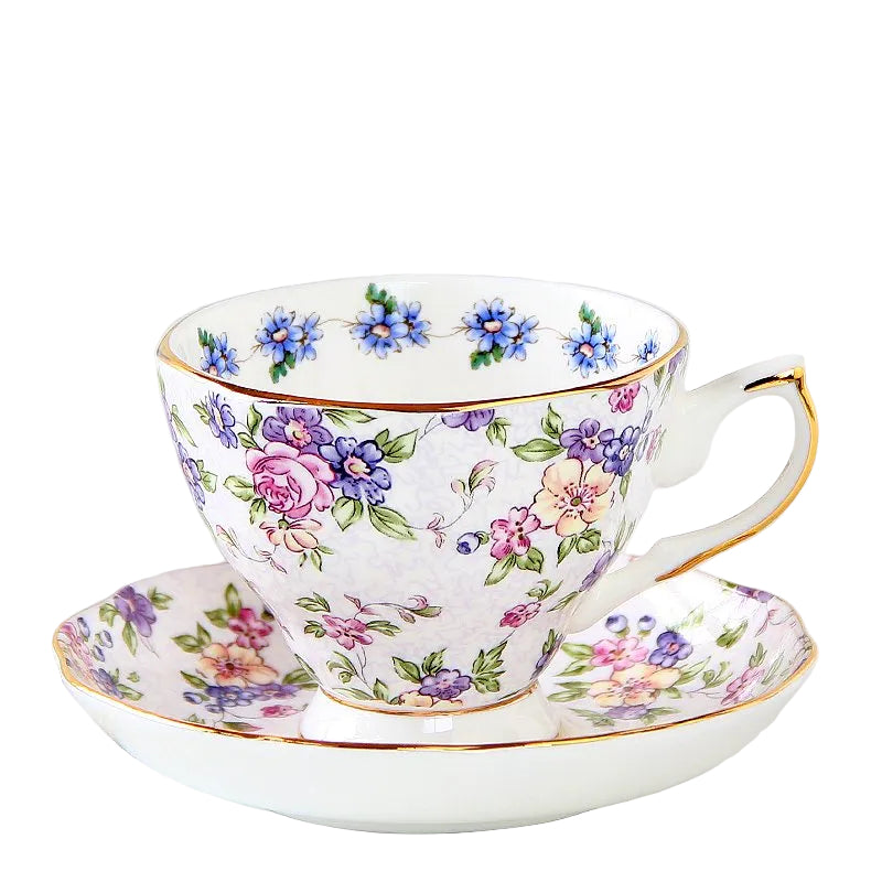 porcelain cup and saucer