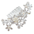 Pearl Rhinestone Hair Comb