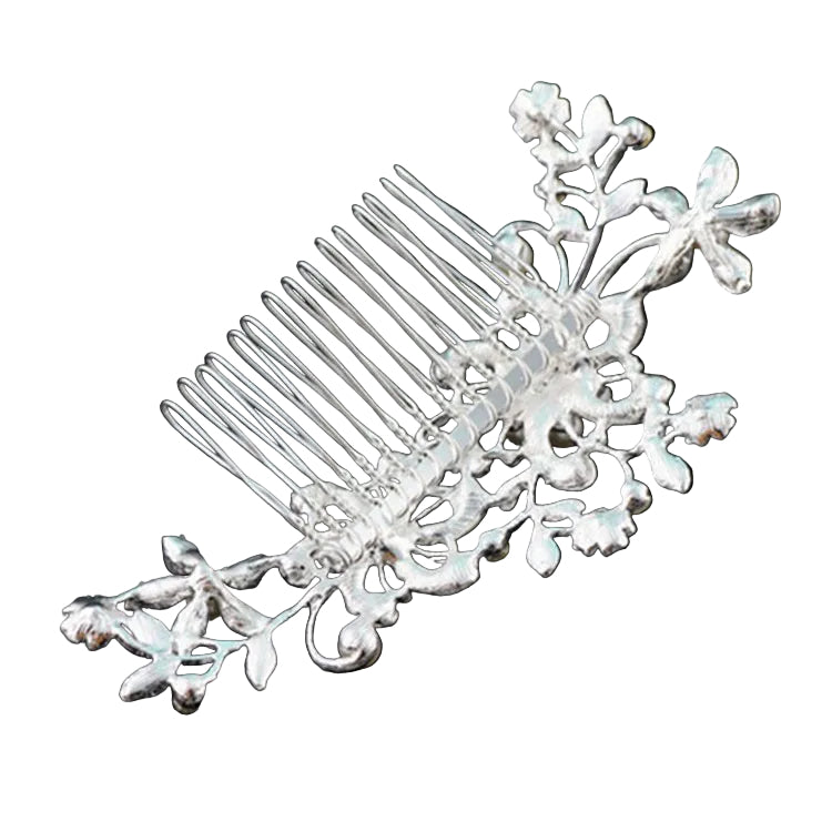 Pearl Rhinestone Hair Comb