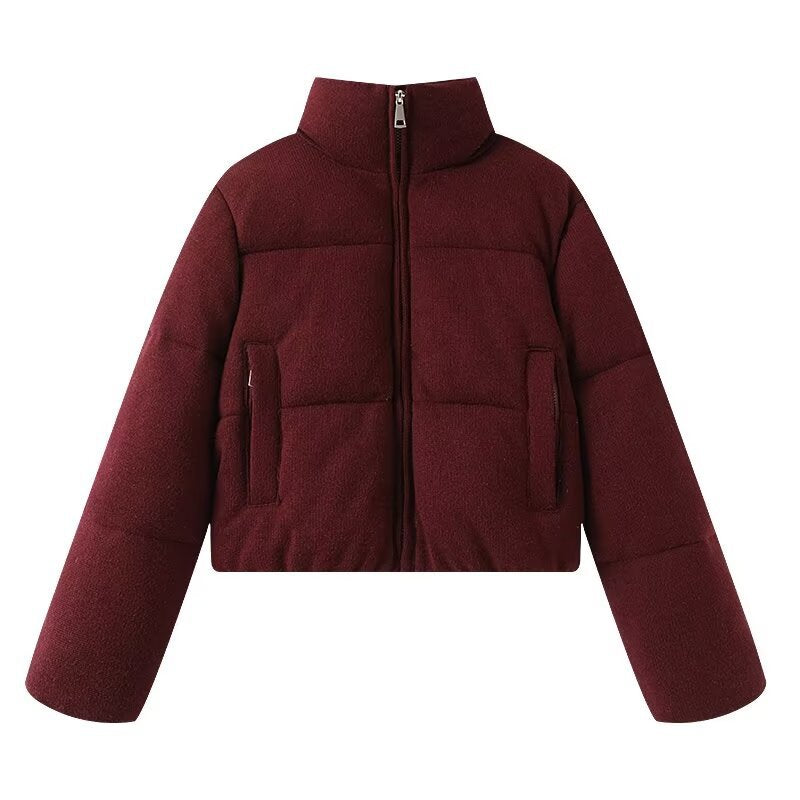 Standing collar warm cotton clothing