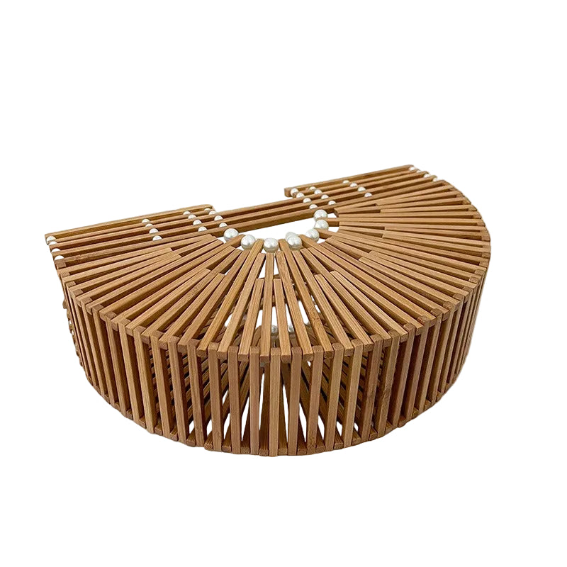 Handwoven Bamboo Joint Bag