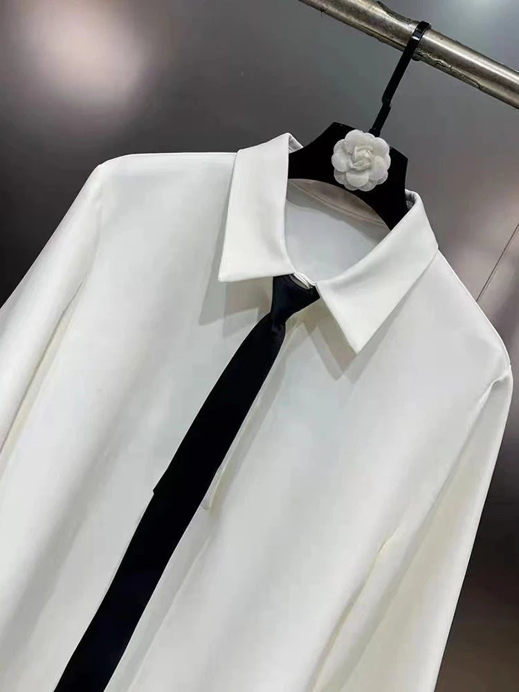 Feather Cuff Shirt