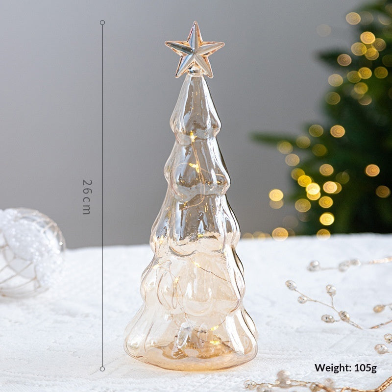 Crystal Glass Christmas Tree Ornament