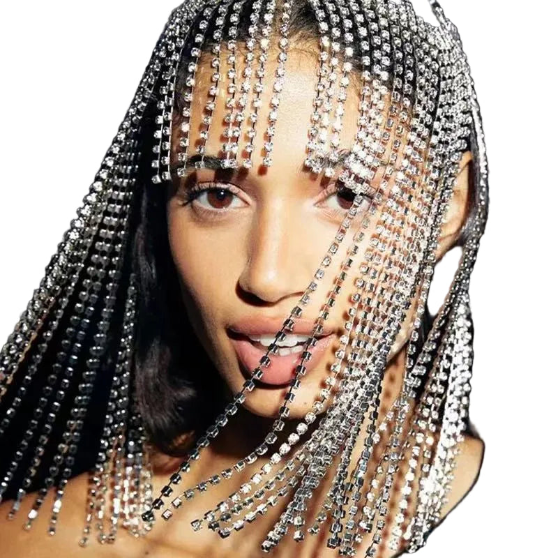 Wind Length Fringed Headwear