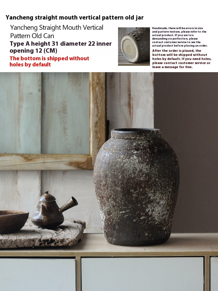 Handmade Coarse Pottery Vase