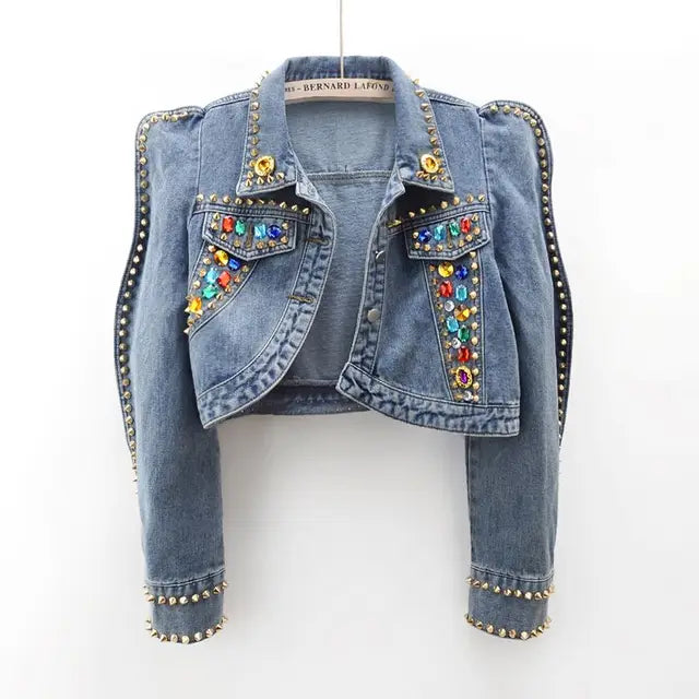 Gemstone Denim Jacket