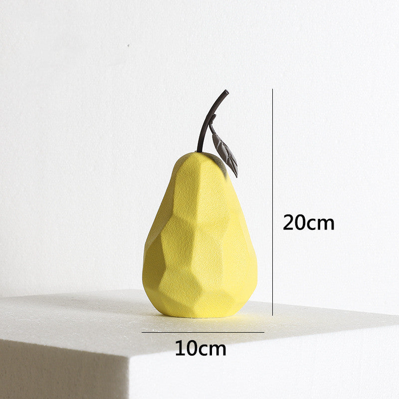 Ceramic Pear Ornament