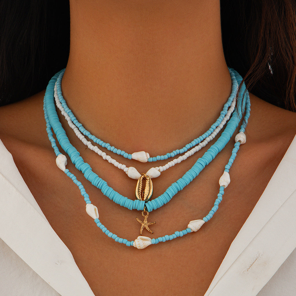 Shell Multi Layer Necklace